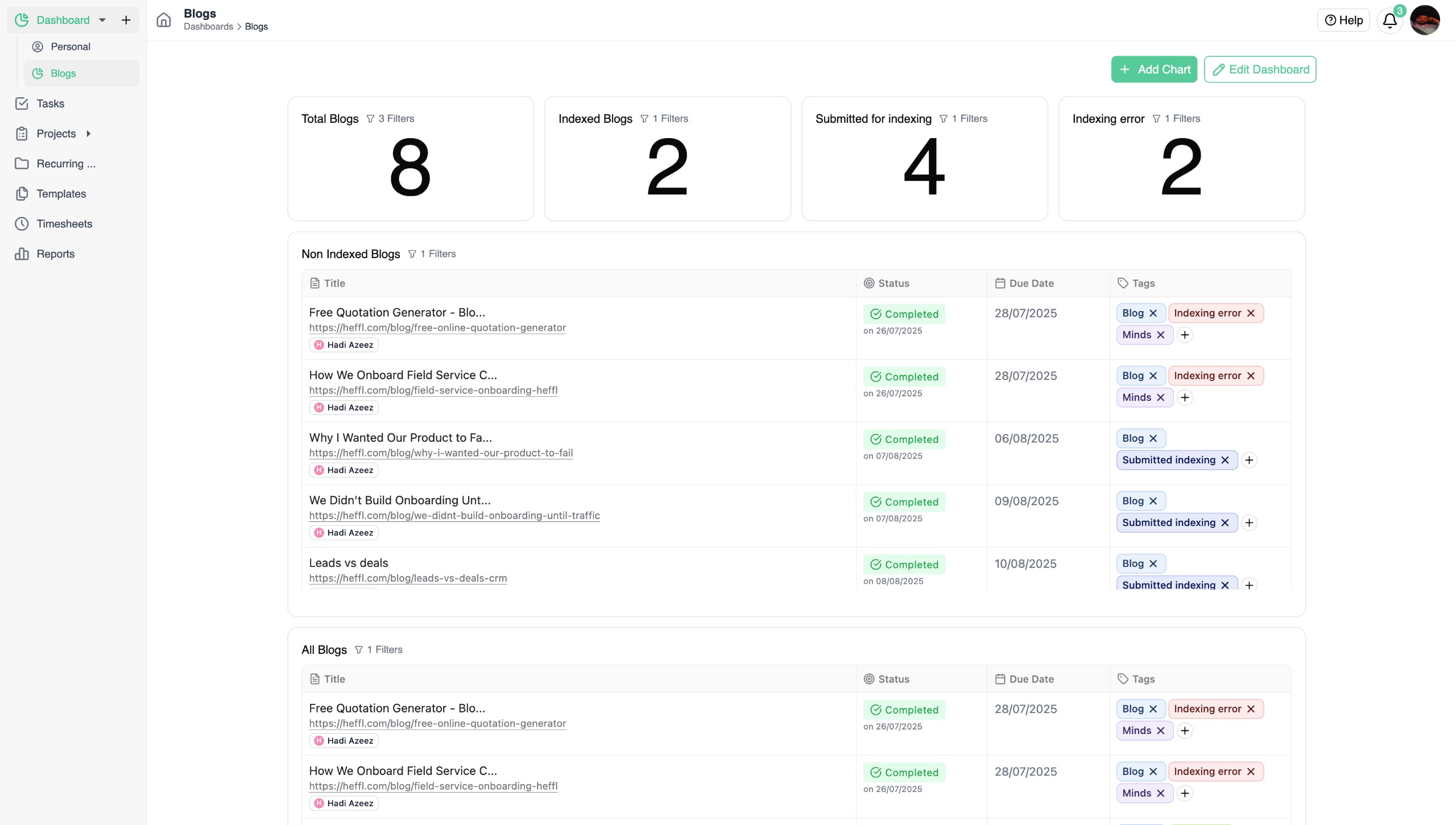 heffl-custom-projects-dashboard