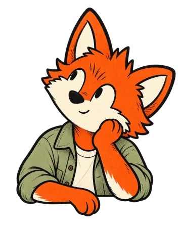 Heffl fox mascot