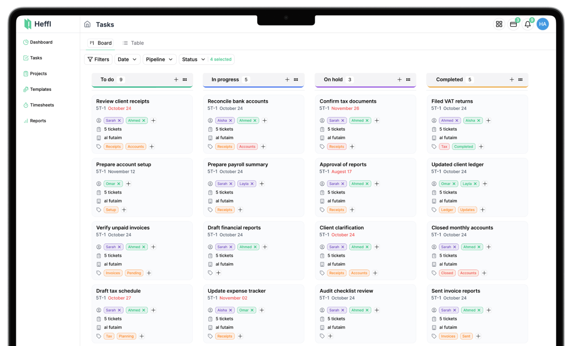 heffl projects